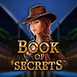 Official Slots logo: Book of Secrets by SYNOT Games at Princess Casino