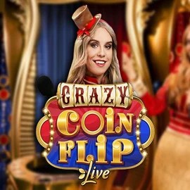 Enjoy Crazy Coin Flip by Evolution – logo hosted on princess-casino.eu