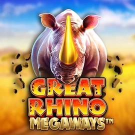 Great Rhino Megaways logo by Pragmatic Play Princess Casino