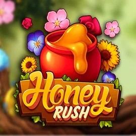 Honey Rush slot logo by Play’n GO at Princess Casino