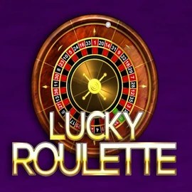 Lucky Roulette online game logo by Belatra Games on princess-casino.eu