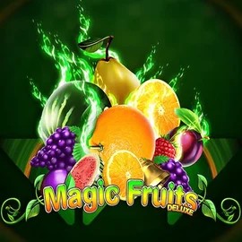 Magic Fruits Deluxe game by Wazdan – logo hosted on Princess Casino