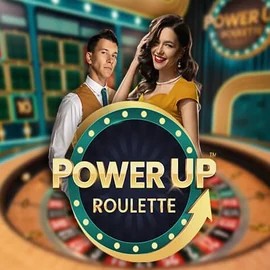 PowerUP Roulette logo by Pragmatic Play Princess Casino