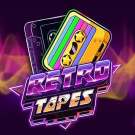 Retro Tapes logo by Push Gaming Princess Casino