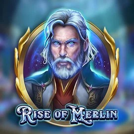 Official Slots logo: Rise of Merlin by Play’n GO at Princess Casino