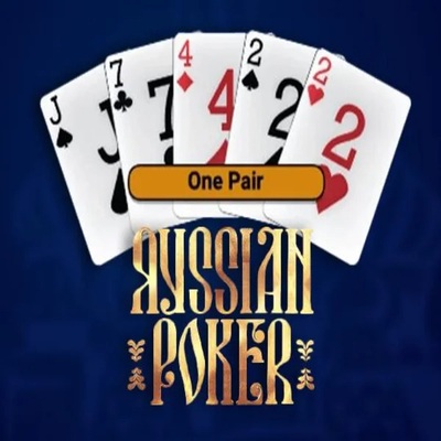 Russian Poker by OneTouch Games, showcased at princess-casino.eu – game logo