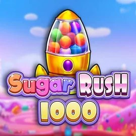 Sugar Rush 1000 slot logo by Pragmatic Play at Princess Casino